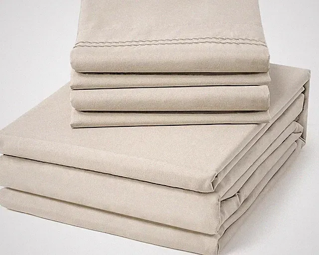 4/6 Piece Soft Microfiber Sheet Set Deep Pocket Bedding Easy Care – ClevaHome