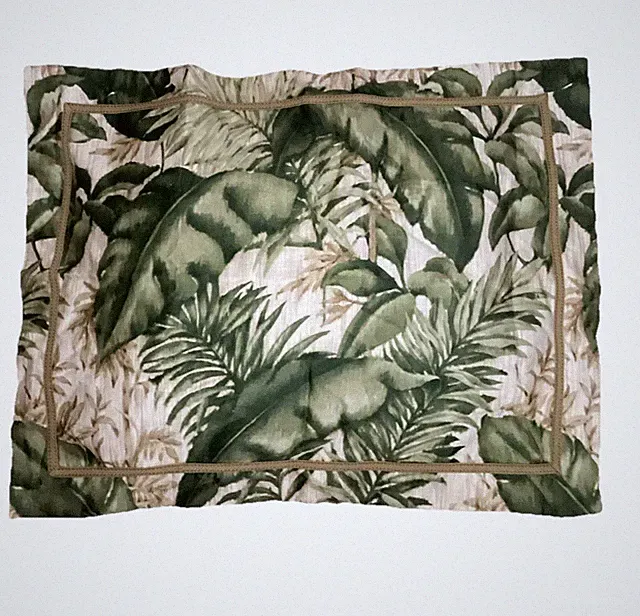 Collection By Charter Club Standard Pillow Shams Set Of 2 Palm Leaves