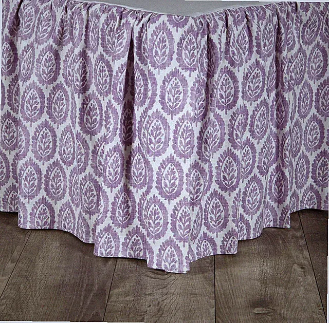Meadow Bed Skirt - Leaf