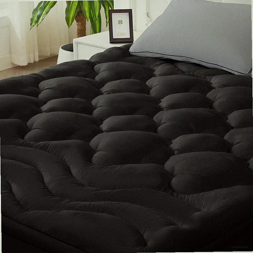 Queen Mattress Pad, Extra Thick 1450GSM Mattress Topper, Four Leaf Clover Sof...
