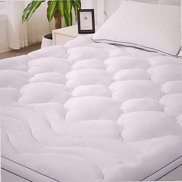 Twin Mattress Pad, Extra Thick 1450GSM Mattress Topper, Four Leaf Clover Soft...