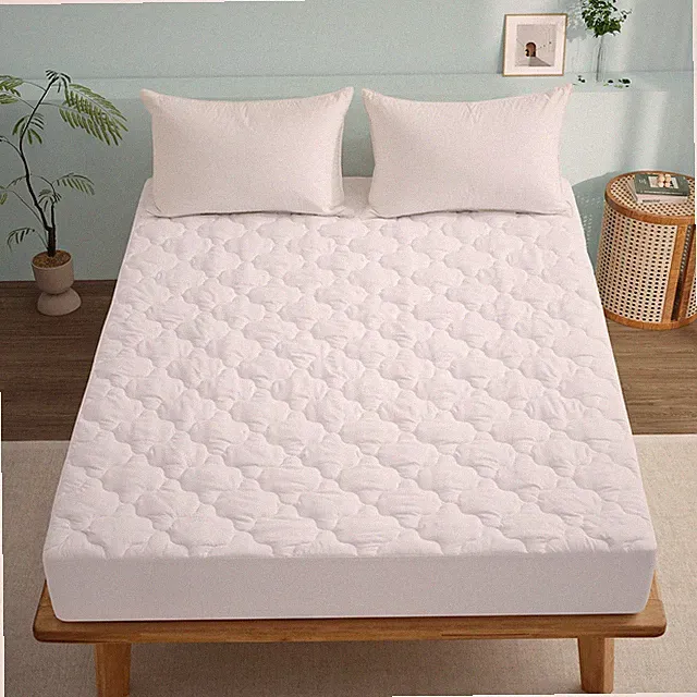 Waterproof Mattress Pad Moisture Wicking, King Queen Twin Quilted Fitted
